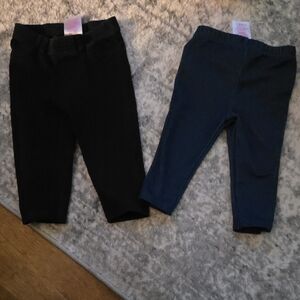 Garanimals Black and Navy Kids Leggings